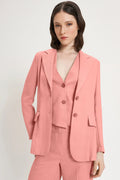 CARLA G. - Blazer monopetto in lino