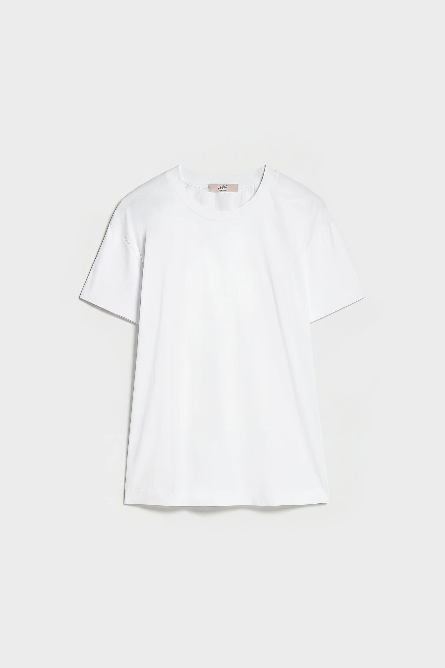 CARLA G. - T-shirt in popeline elasticizzato