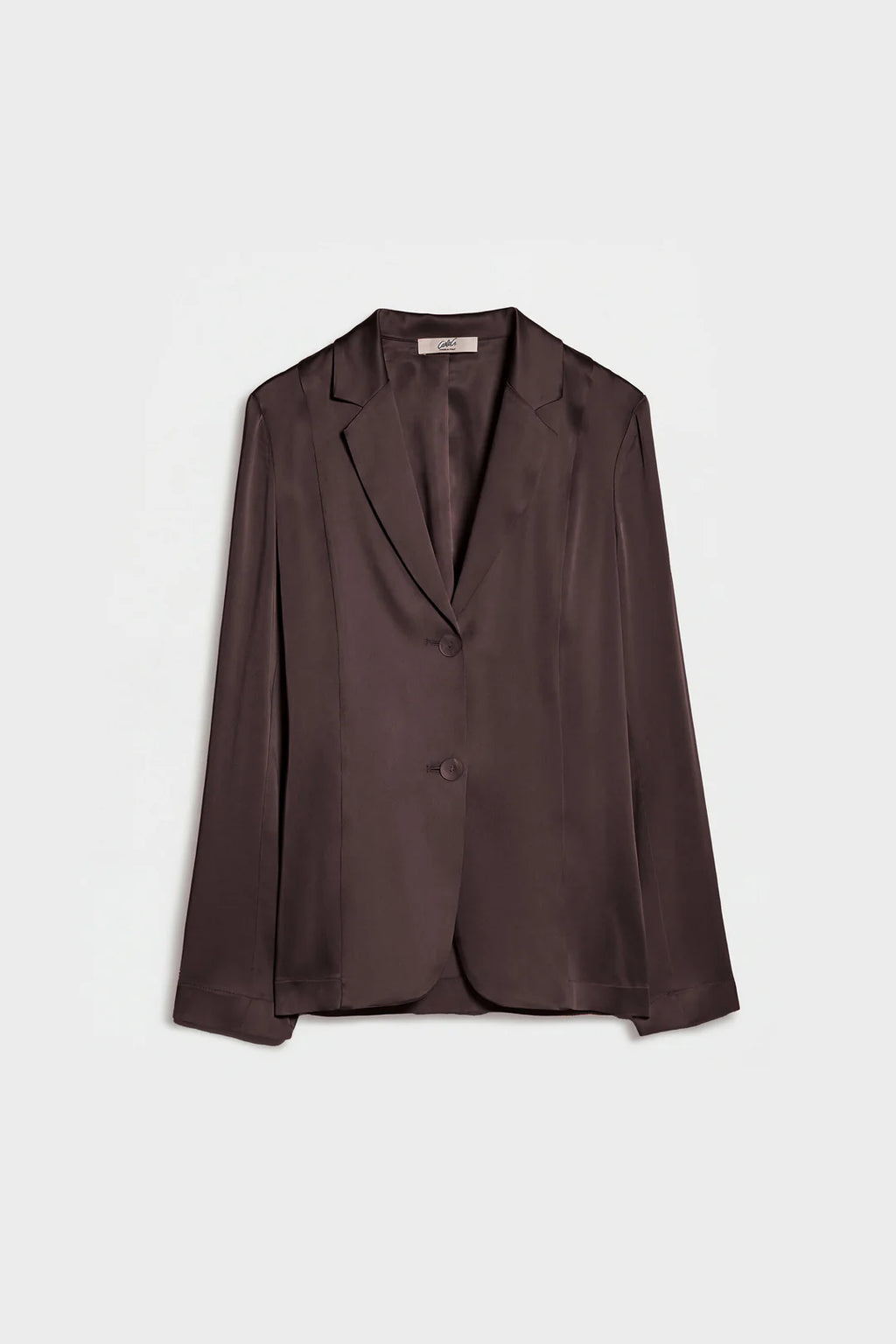 CARLA G. - Blazer monopetto in raso