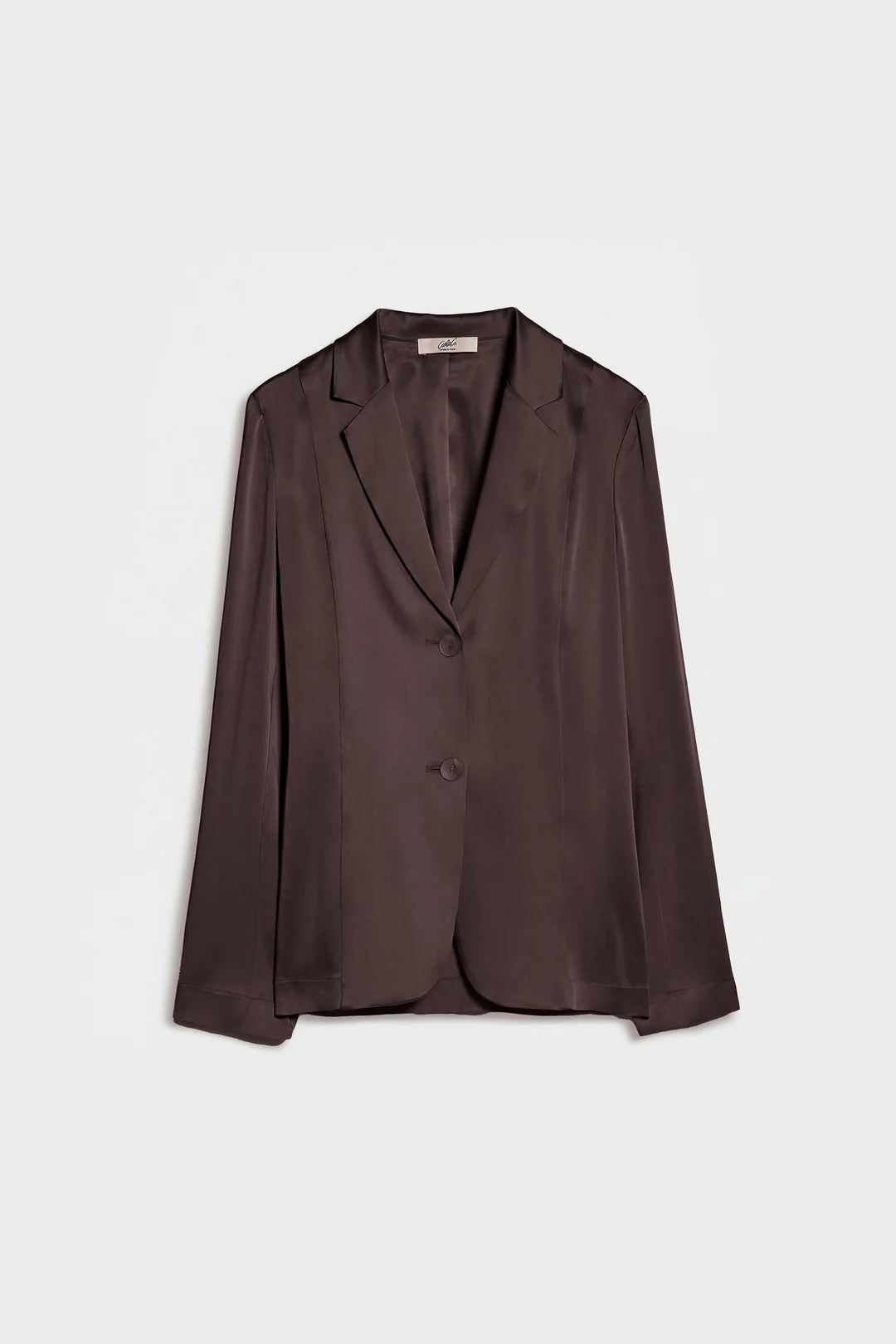 CARLA G. - Blazer monopetto in raso