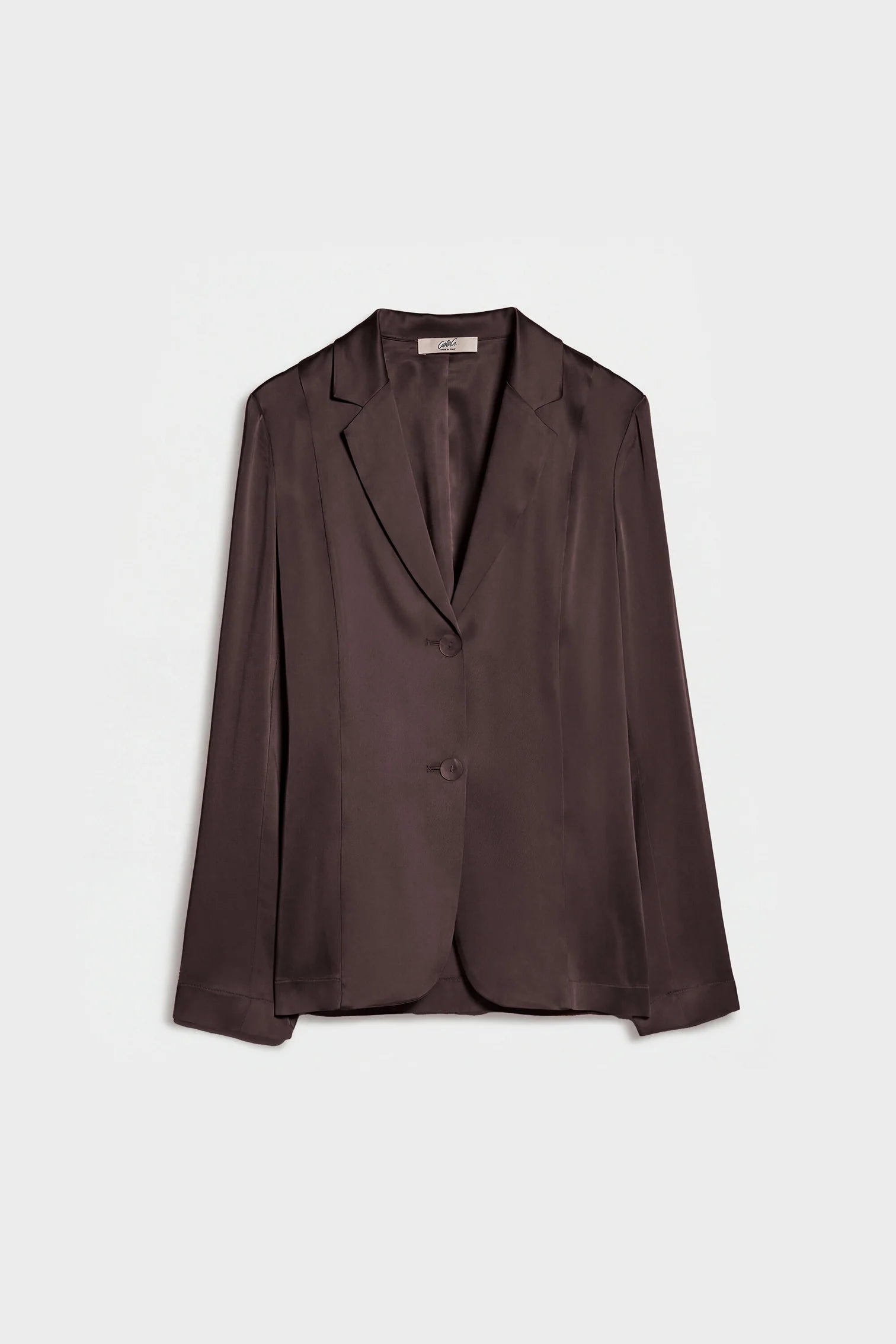 CARLA G. - Blazer monopetto in raso