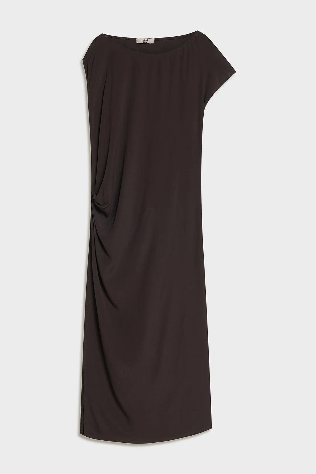 CARLA G. - Abito tunica in crepe de chine