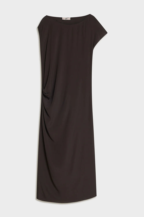 CARLA G. - Abito tunica in crepe de chine